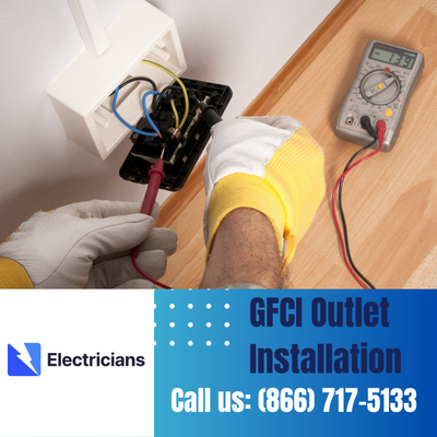 GFCI Outlet Installation by Laurel Electricians | Enhancing Electrical Safety at Home